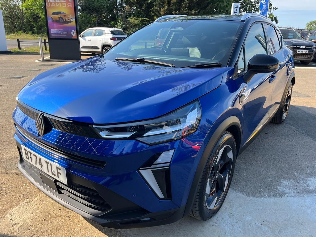Renault Captur Techno Blue #3