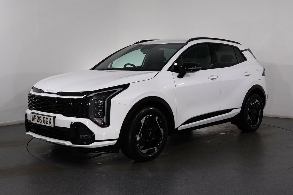 Kia Sportage 1.6T 147 Gt-line Dct Demonstrator AP26GGK White #3