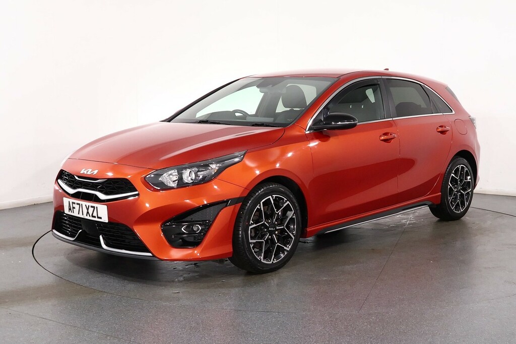Kia Ceed Gt-line Orange #3