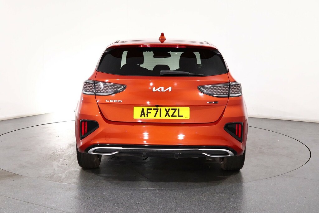Kia Ceed Gt-line Orange #6