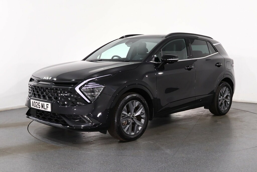 Kia Sportage 1.6T 207 Hev Gt-line S AO25MLF Black #3