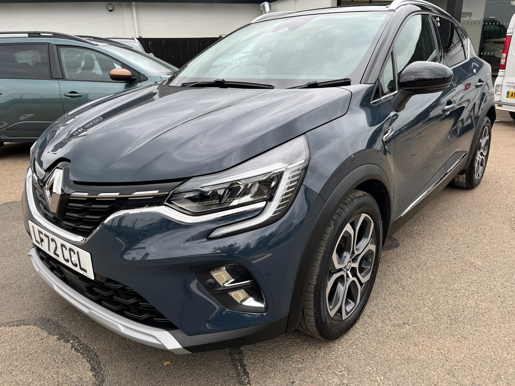 Renault Captur Techno Blue #3