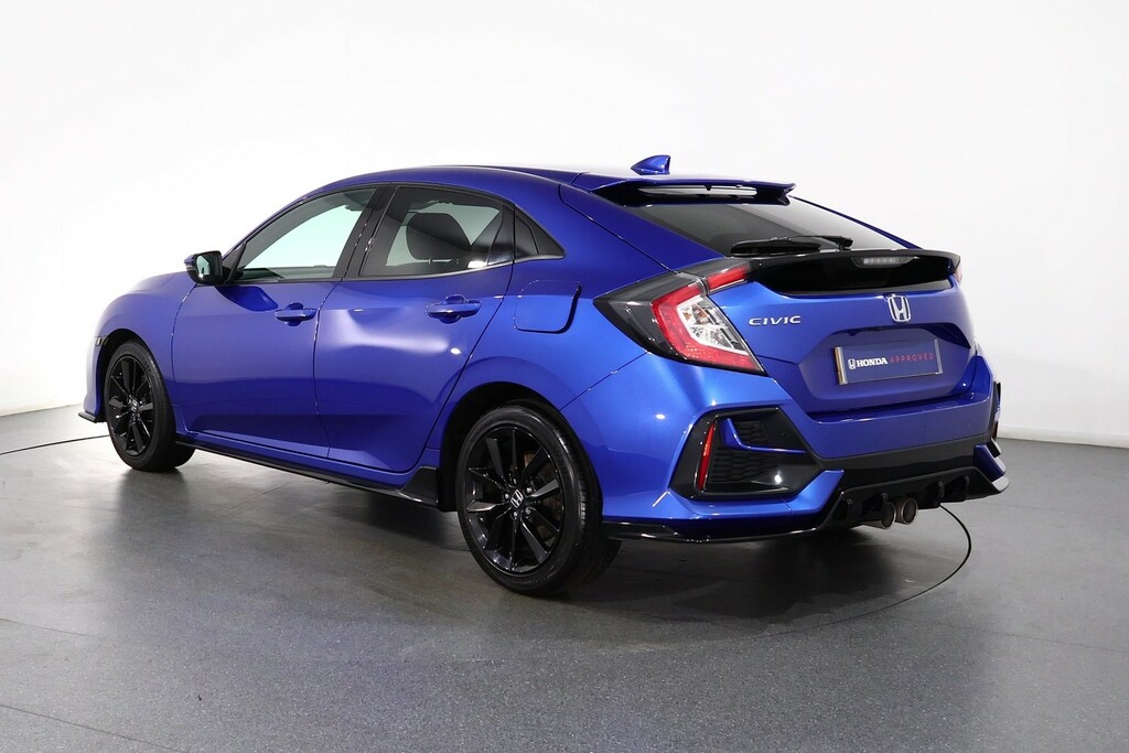 Honda Civic Sport Blue #3