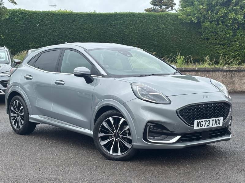 Ford Puma 1.0 Ecoboost Hybr Mhev 155 St-line Vignale Dct Silver