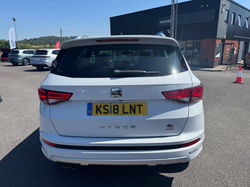 Seat Ateca 2.0 Tsi Fr Dsg 4Drive White #4