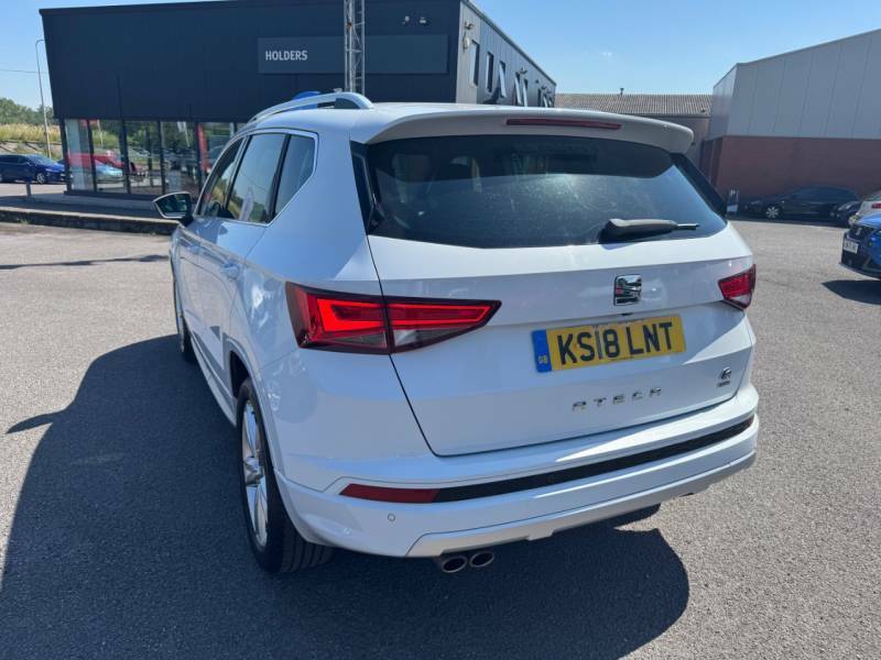 Seat Ateca 2.0 Tsi Fr Dsg 4Drive White #5