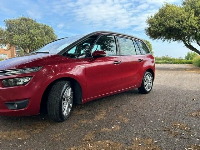 Citroen Grand C4 SpaceTourer 1.6 E-hdi Exclusive Mpv Blue #3