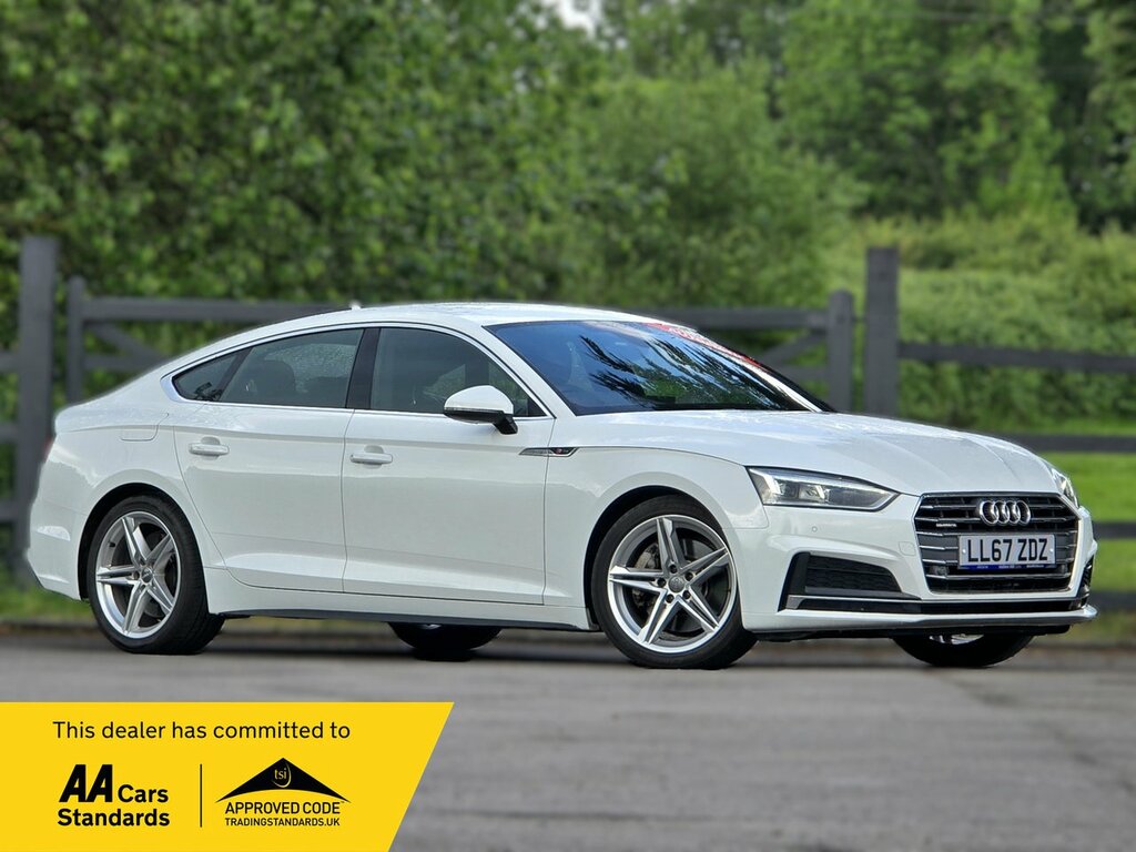 Audi A5 Tfsi S Line White