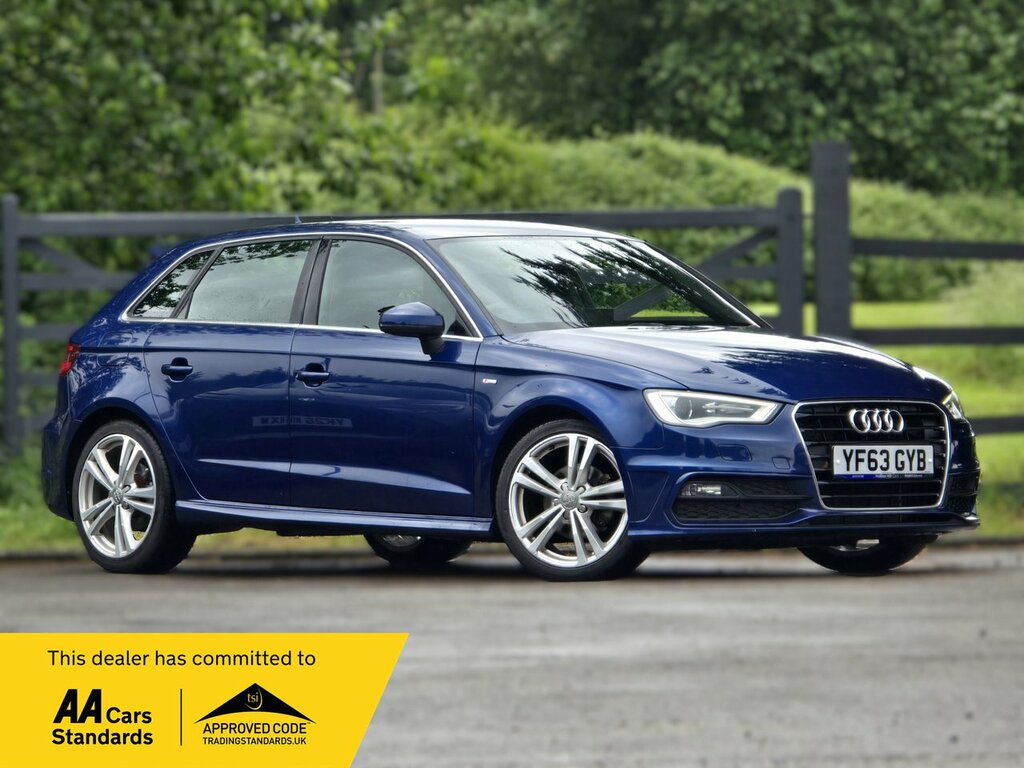 Audi A3 Tdi S Line Blue