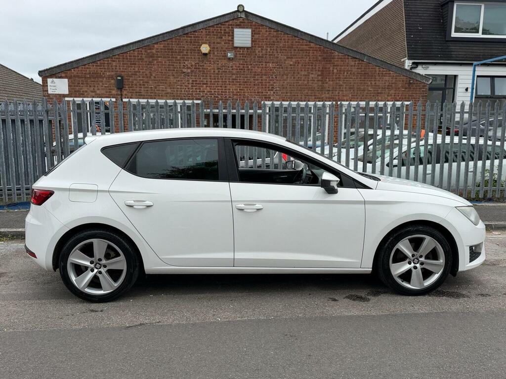 Seat Leon Hatchback 1.4 Tsi Fr Euro 5 Ss 201313 DA13YYG White #4