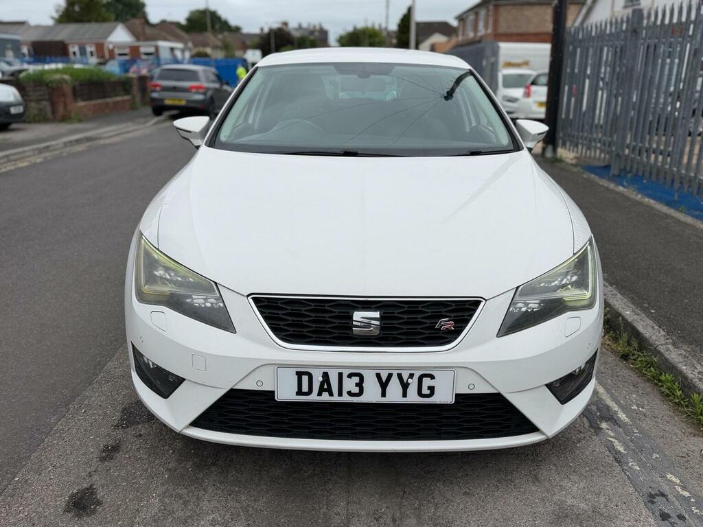 Seat Leon Hatchback 1.4 Tsi Fr Euro 5 Ss 201313 DA13YYG White #2