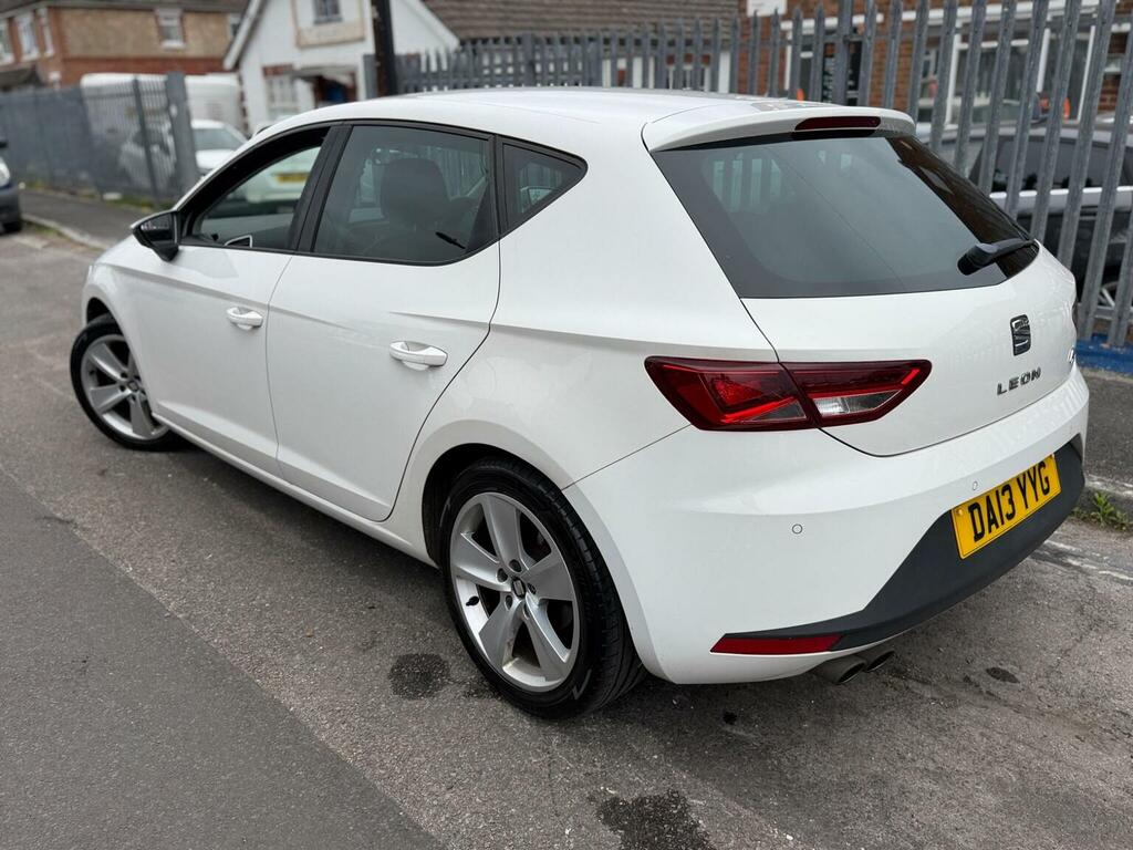 Seat Leon Hatchback 1.4 Tsi Fr Euro 5 Ss 201313 DA13YYG White #6