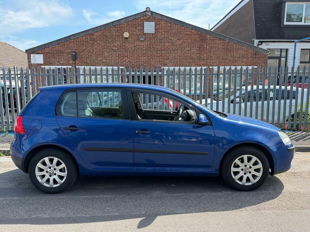 Volkswagen Golf Hatchback 1.6 Fsi Se 200454 Blue #4