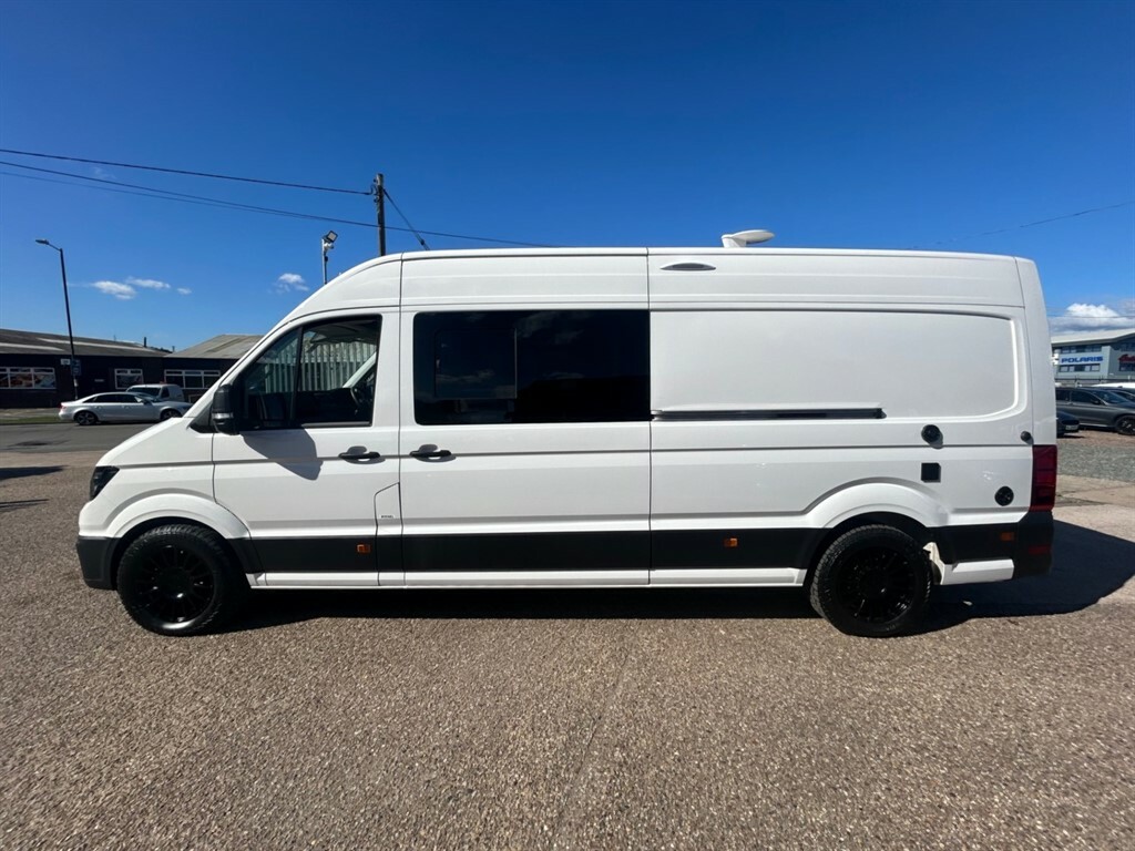 Volkswagen Crafter 2.0 New Cw Camper Race Van With Garage And Shower White #4
