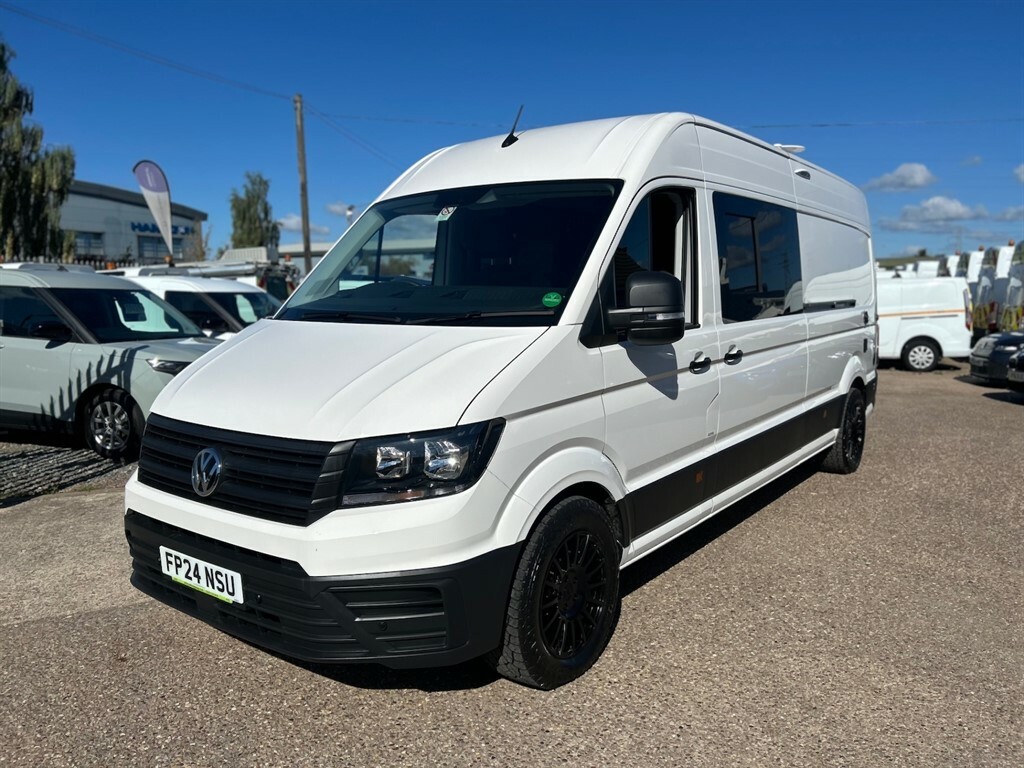 Volkswagen Crafter 2.0 New Cw Camper Race Van With Garage And Shower White #3