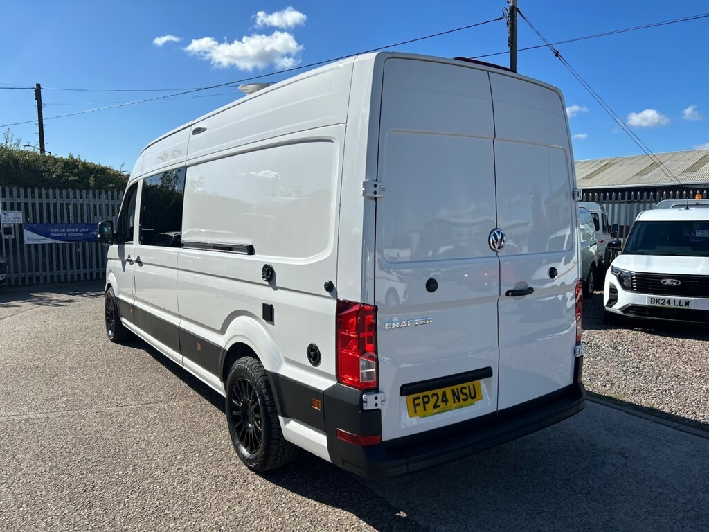 Volkswagen Crafter 2.0 New Cw Camper Race Van With Garage And Shower White #5