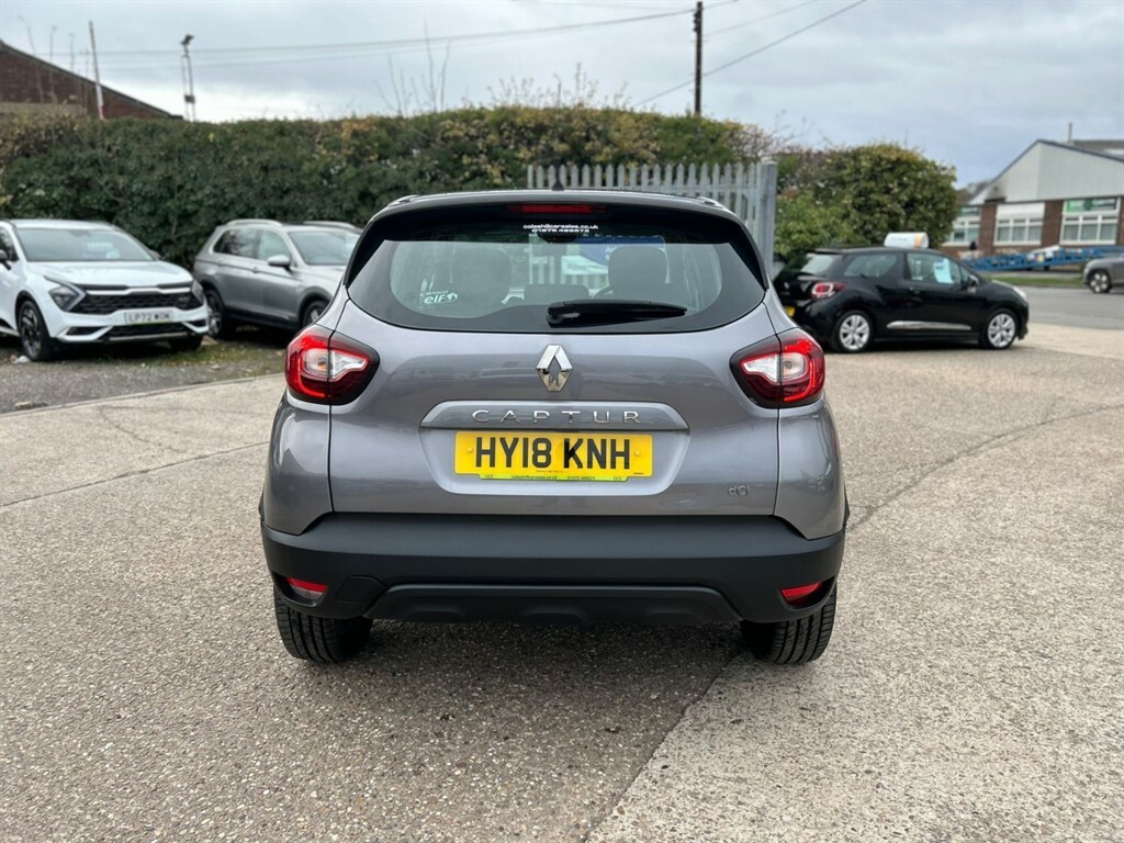 Renault Captur 1.5 90 Dynamique Nav HY18KNH Grey #4