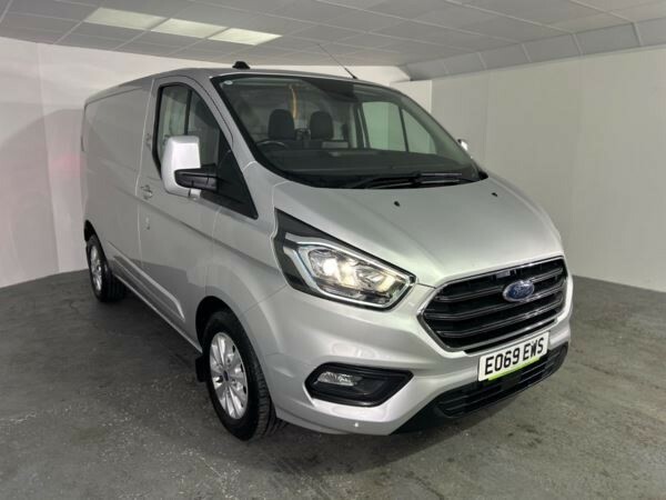 Ford Transit Custom 2.0 Ecoblue Low Roof Limited Van Silver