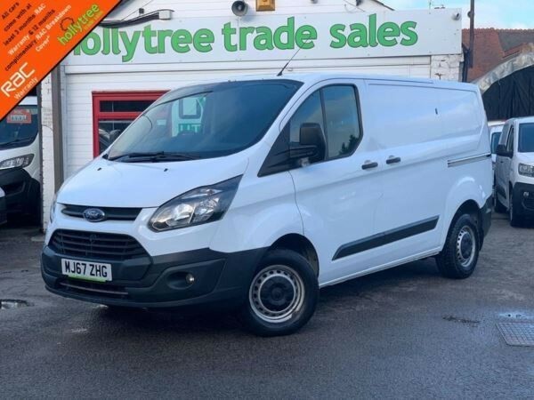 Ford Transit Custom 2.0 130Ps Low Roof Van White