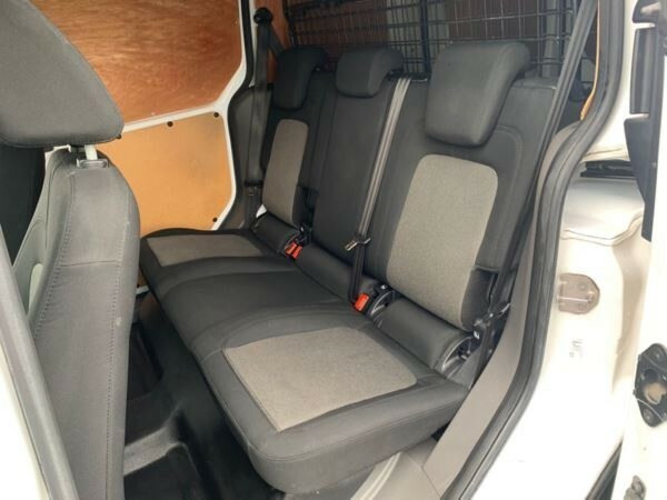 Ford Transit Connect 1.5 Ecoblue Dcab Van BG68DKO White #4