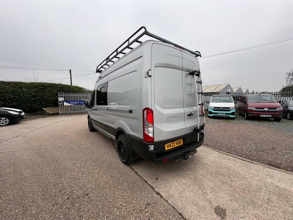 Ford Transit Custom 2.0 Ecoblue H3 Leader Van HV22KOD Silver #5