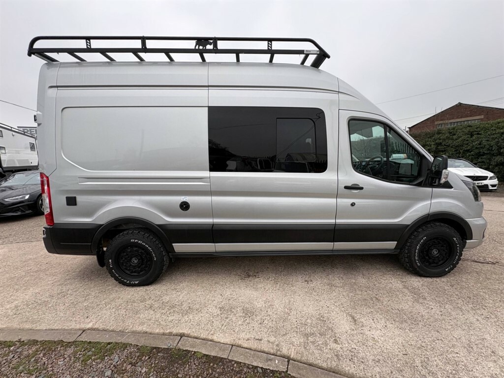 Ford Transit Custom 2.0 Ecoblue H3 Leader Van HV22KOD Silver #2