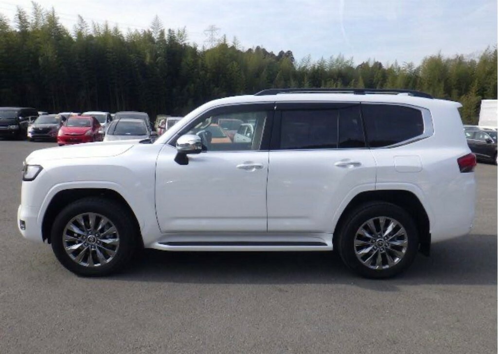 Toyota Land Cruiser Lc300 White #6