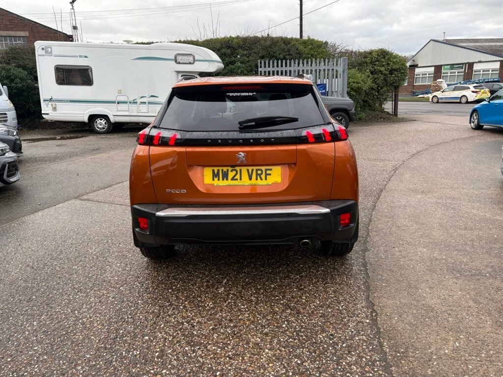 Peugeot 2008 1.5 Bluehdi 110 Allure Premium MW21VRF Orange #4