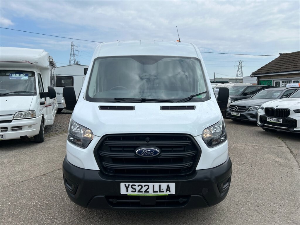 Ford Transit Custom 2.0 Ecoblue H2 Leader Van YS22LLA White #2