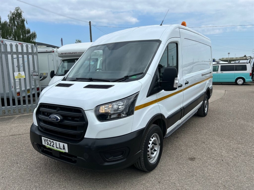 Ford Transit Custom 2.0 Ecoblue H2 Leader Van YS22LLA White #3