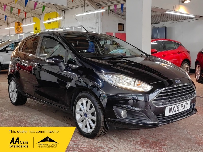 Ford Fiesta 1.0T Ecoboost Titanium Hatchback Black