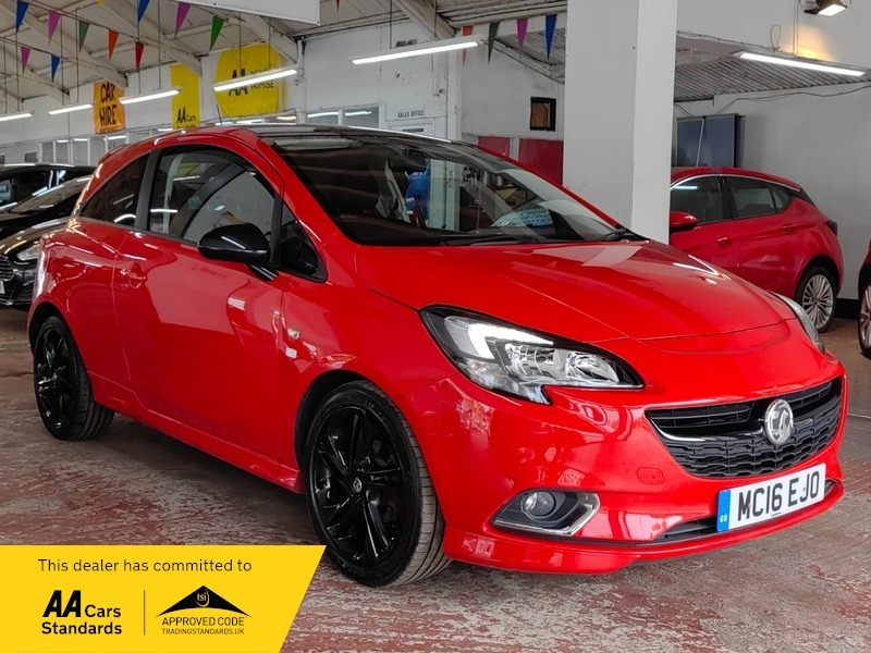 Vauxhall Corsa 1.4I Ecoflex Limited Edition MC16EJO Red