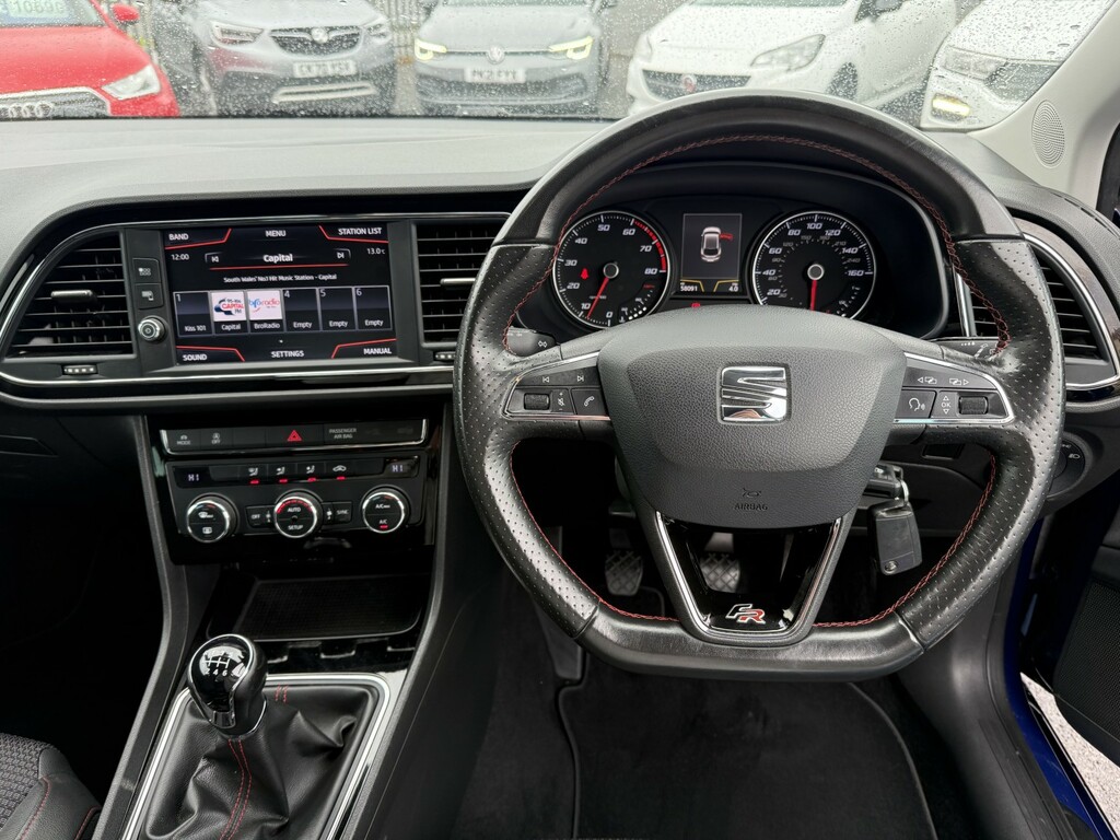Seat Leon 1.4 Ecotsi Fr Technology SE17CHG Blue #6