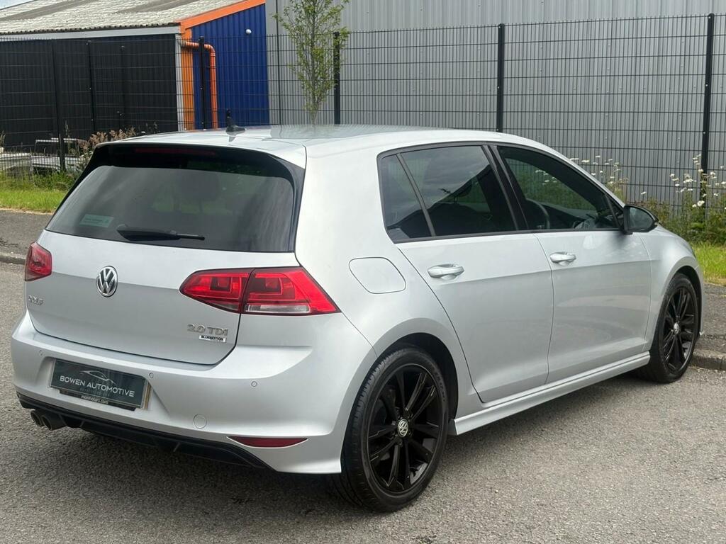 Volkswagen Golf 2.0 Tdi Bluemotion Tech R-line Silver #2