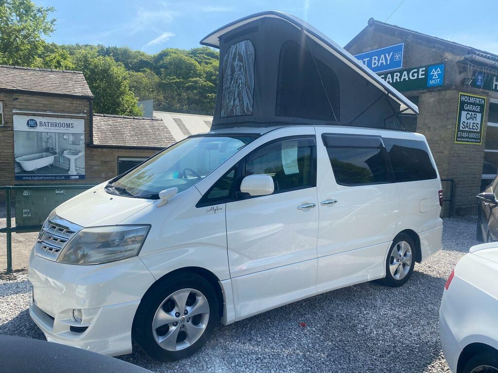 Toyota Alphard Toyota Alphard Campervan Conversion PF57KNE White #2