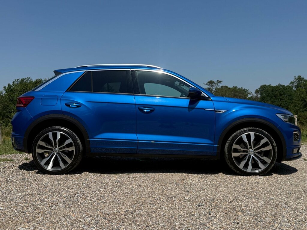 Volkswagen T-Roc 1.5 Tsi Evo R-line Dsg Euro 6 Ss Blue #2