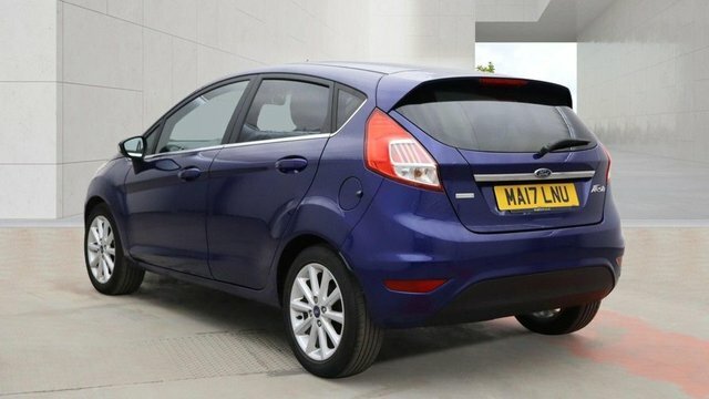 Ford Fiesta 1.0T Ecoboost Titanium Hatchback Blue #3