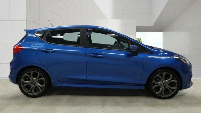 Ford Fiesta 1.0T Ecoboost Gpf St-line Blue #4