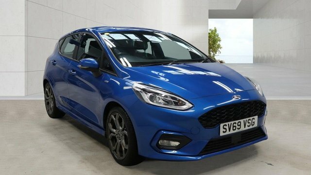 Ford Fiesta 1.0T Ecoboost Gpf St-line Blue