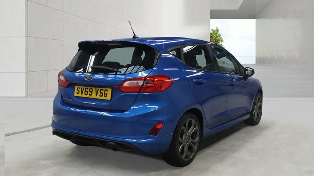 Ford Fiesta 1.0T Ecoboost Gpf St-line Blue #3
