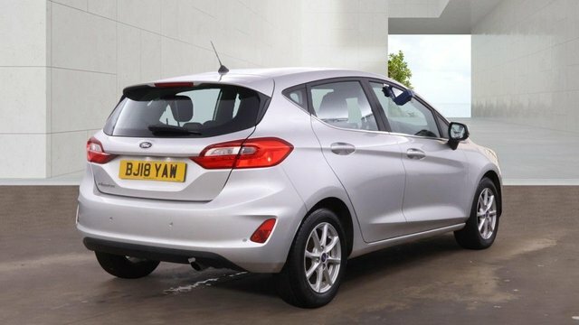 Ford Fiesta 1.0T Ecoboost Zetec Hatchback Silver #4