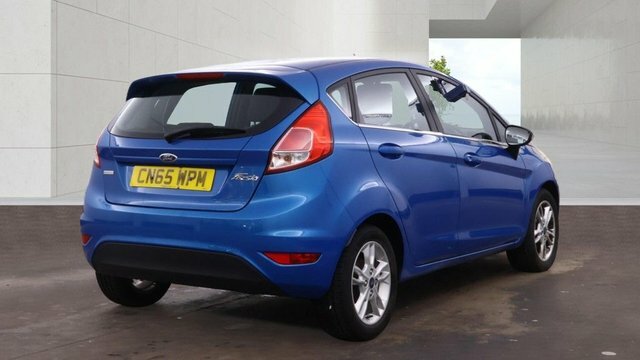 Ford Fiesta 1.0T Ecoboost Zetec Hatchback Blue #4