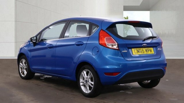 Ford Fiesta 1.0T Ecoboost Zetec Hatchback Blue #3