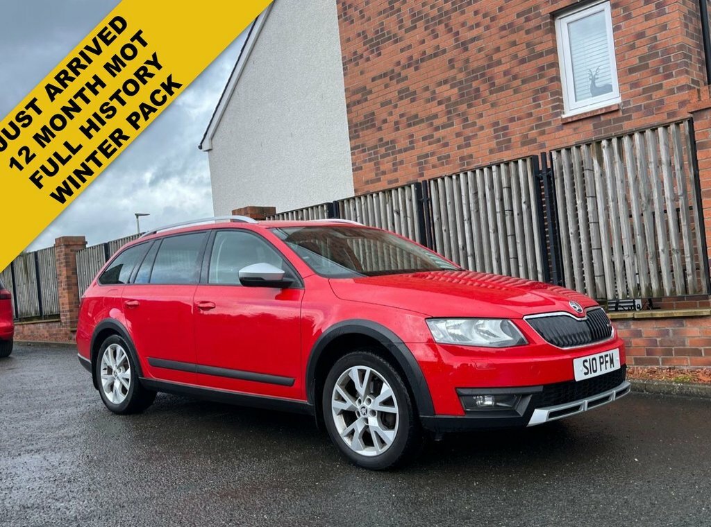 Skoda Octavia 2L Scout PF15HJN Red