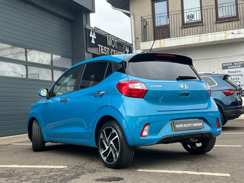 Hyundai I10 1L Premium YS23XHJ Blue #6