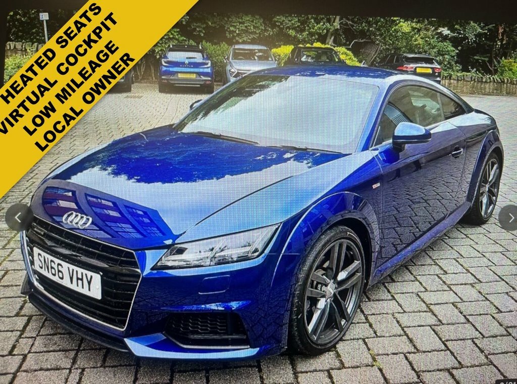 Audi TT 2L S Line Blue