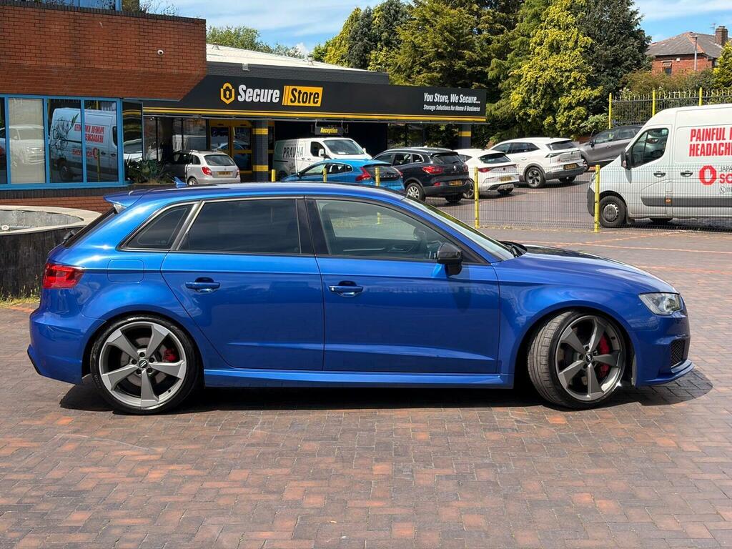 Audi RS3 Hatchback 2.5 Tfsi Sportback S Tronic Quattro Euro PY16DZF Blue #3