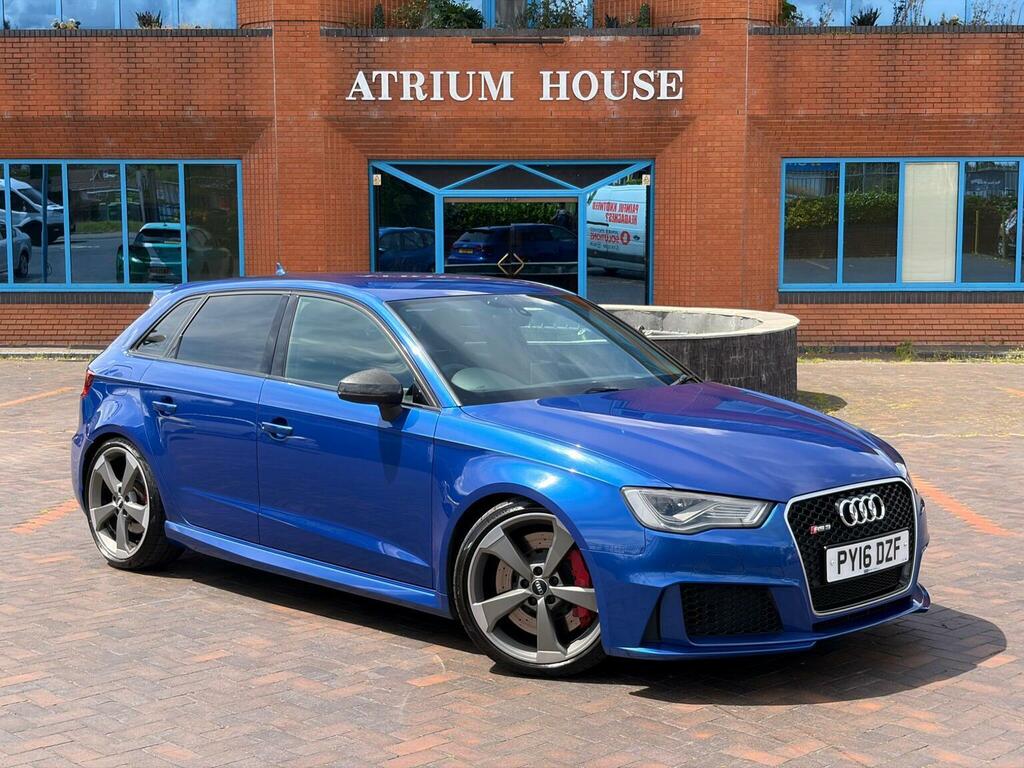 Audi RS3 Hatchback 2.5 Tfsi Sportback S Tronic Quattro Euro PY16DZF Blue #2