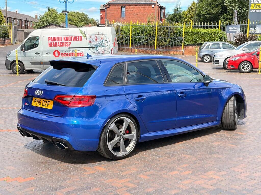 Audi RS3 Hatchback 2.5 Tfsi Sportback S Tronic Quattro Euro PY16DZF Blue #5