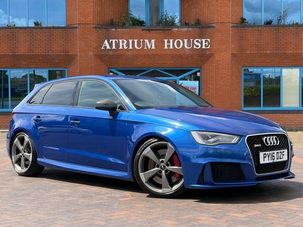 Audi RS3 Hatchback 2.5 Tfsi Sportback S Tronic Quattro Euro PY16DZF Blue